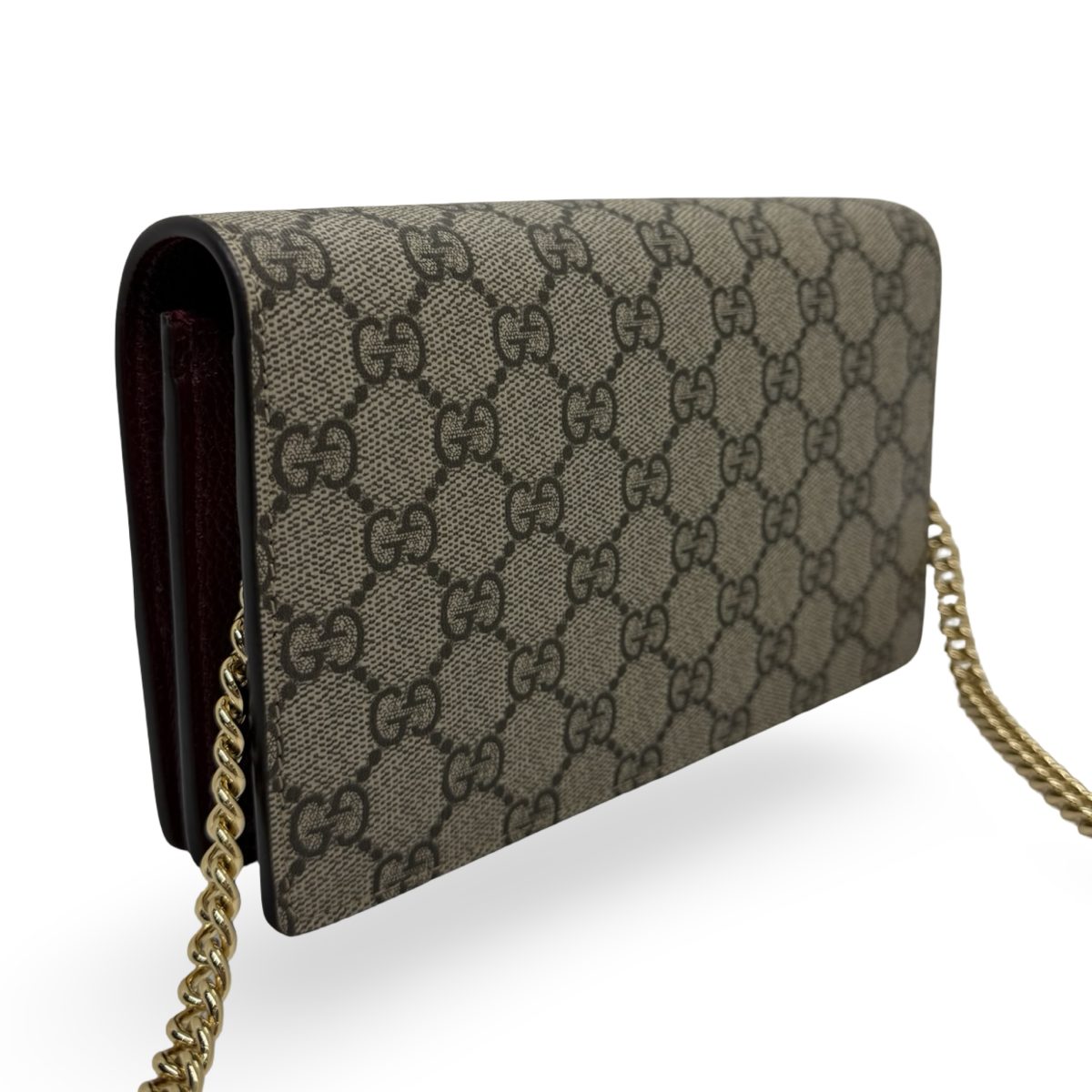 Gucci GG Marmont Bi-Colour Wallet on Chain