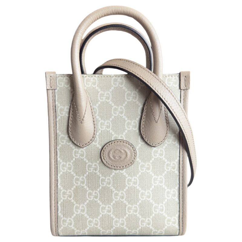 Gucci GG Supreme Interlocking G Mini Tote