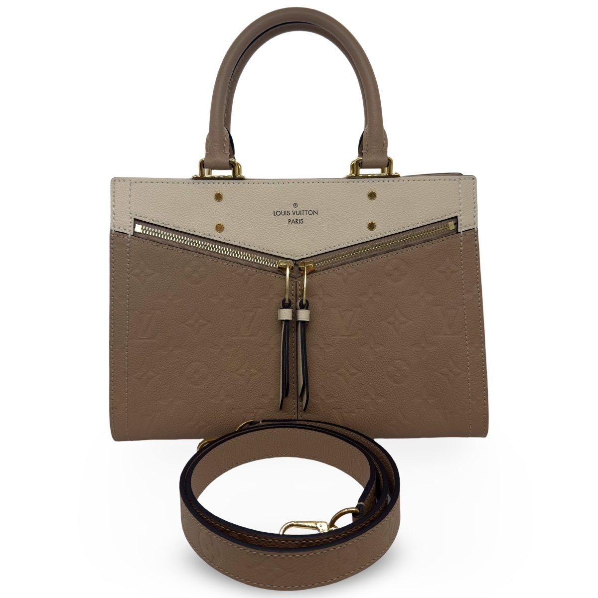 Louis Vuitton Sully Tote Monogram Empreinte Leather PM