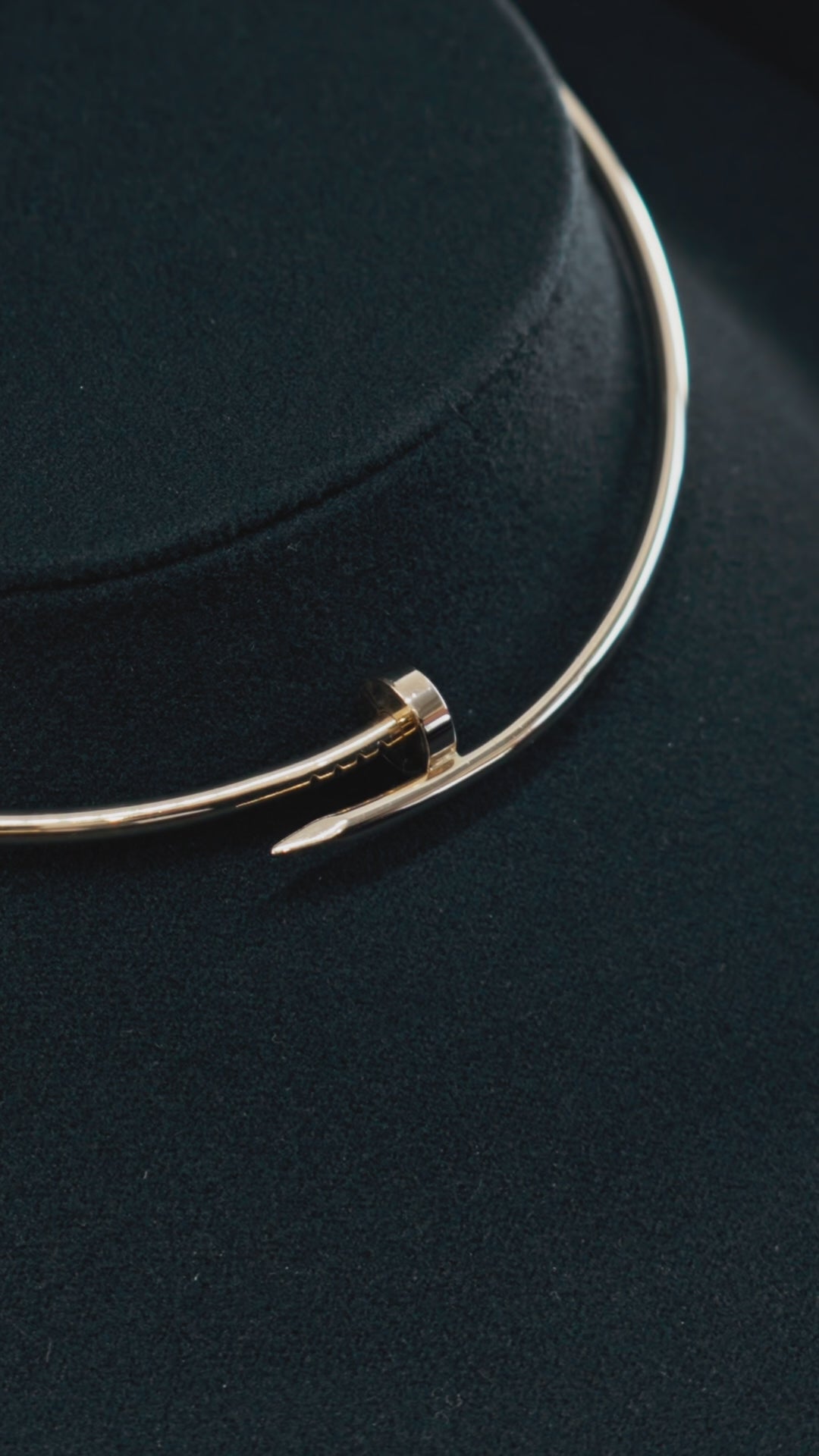 Cartier 18k Yellow Gold Juste Un Clou Necklace, Small