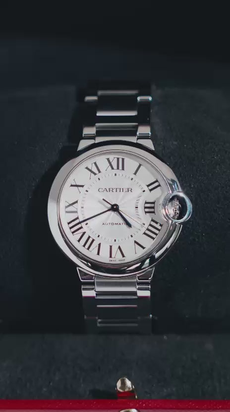 Cartier Ballon Bleu 36mm Automatic Stainless Steel (Ref: WSBB0048)