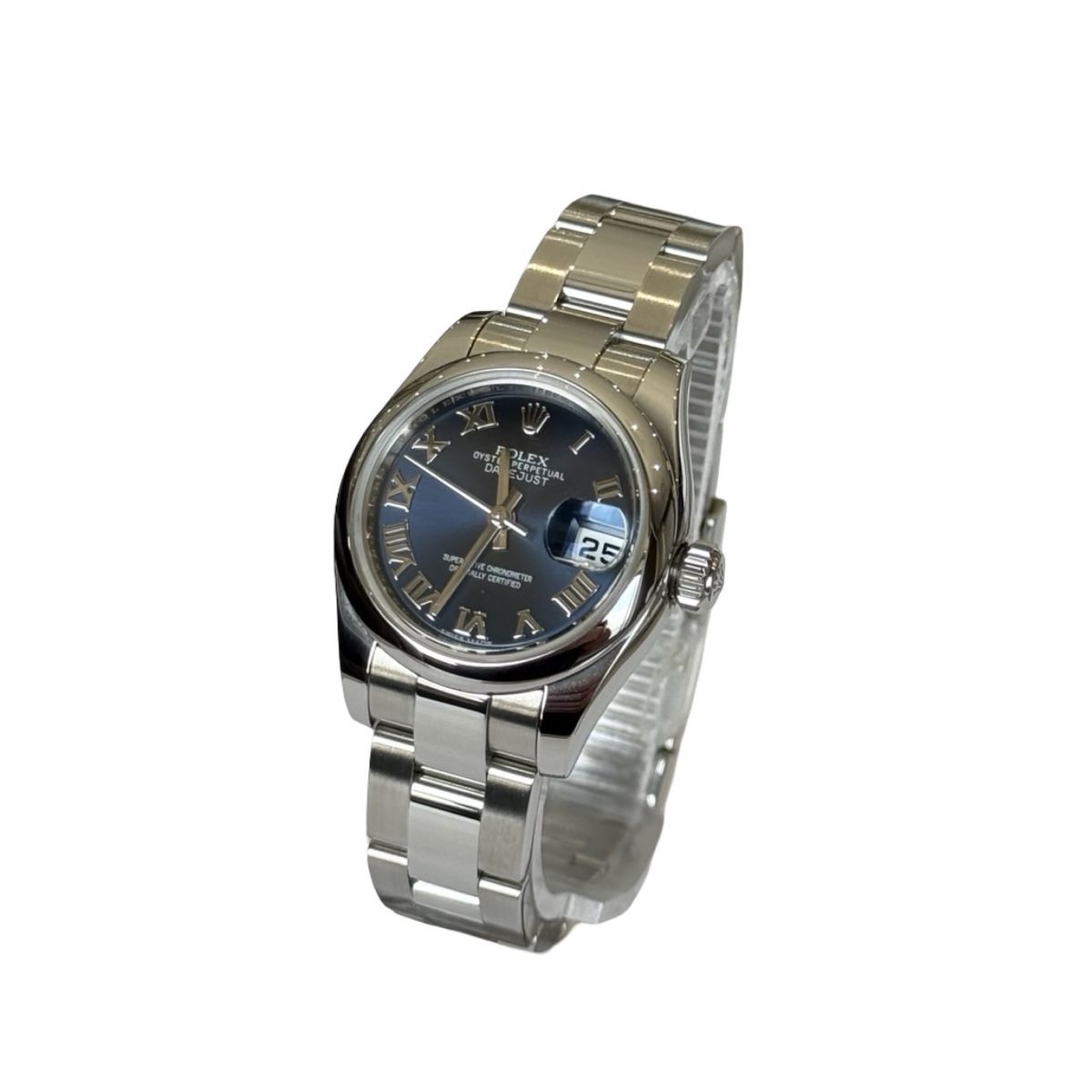 Ladies Rolex Datejust 2016, 26mm Stainless Steel with Blue Roman Dial